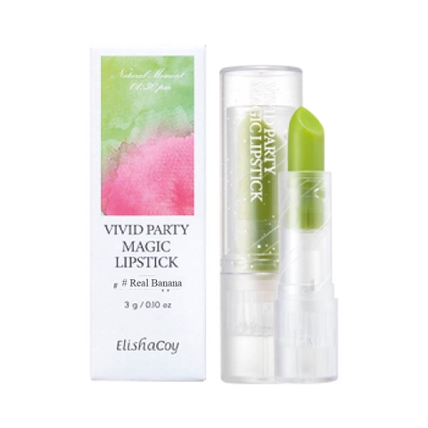 Vivid Party Magic Lipstick -  Son Môi Đổi Màu Theo Sắc Tố da #1 Green Apple