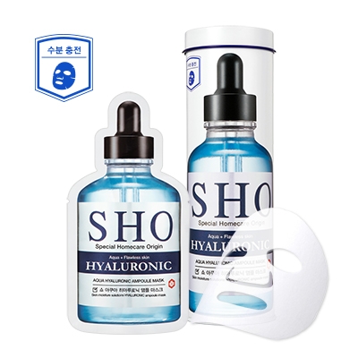 Mặt nạ cấp ẩm SHO AQUA HYALURONIC AMPOULE MASK